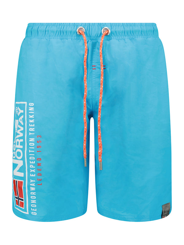 Geographical Norway Bermuda Mare Piscina Corto Azzurro Uomo