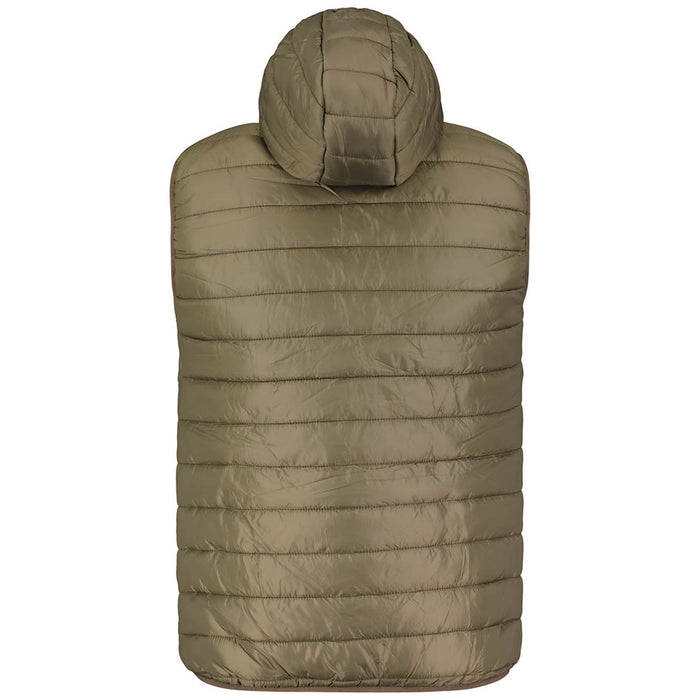 Geographical Norway Piumino Bodywarmer Cappuccio Verde Uomo 4