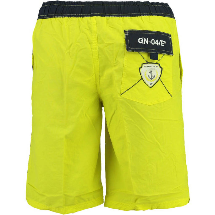 Geographical Norway Pantaloncino Mare Piscina Giallo Uomo 3