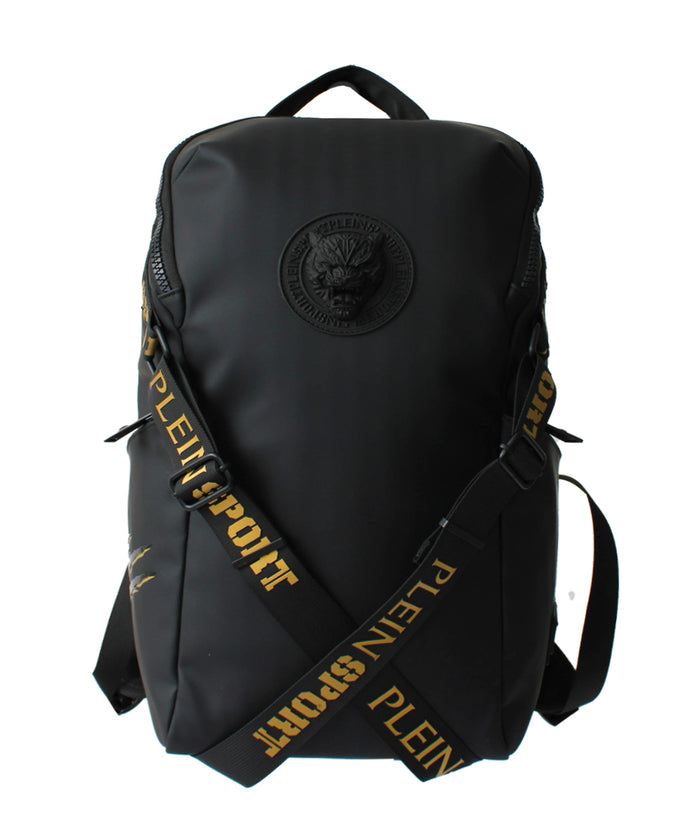 Plein Sport Backpack Alpha Oro Uomo 2