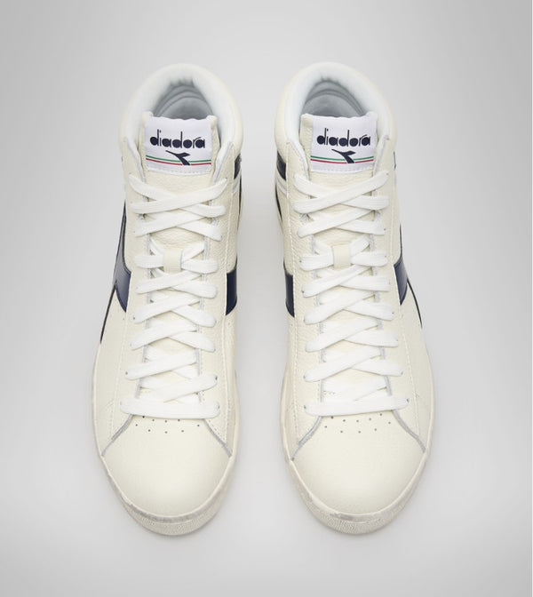 Diadora Sneakers Game L High Pelle Blu-2