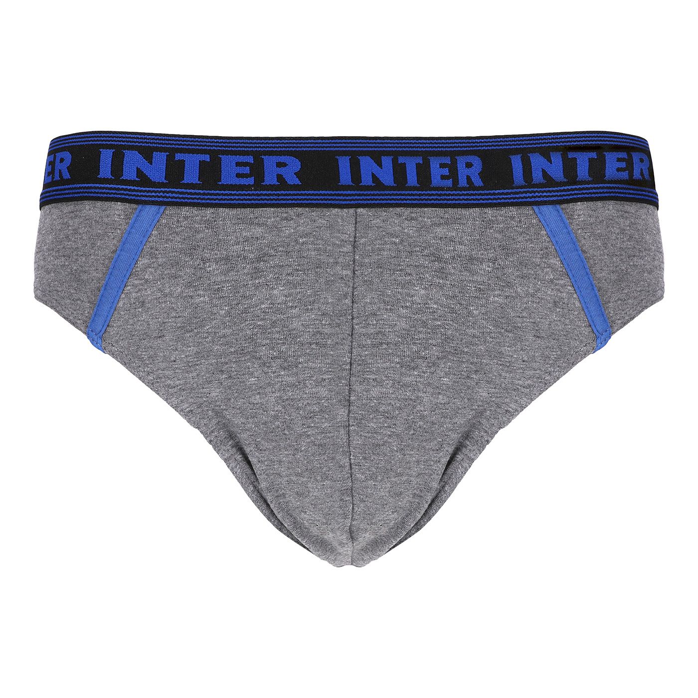 Completo set intimo slip e maglietta t-shirt Inter Fc nero Uomo