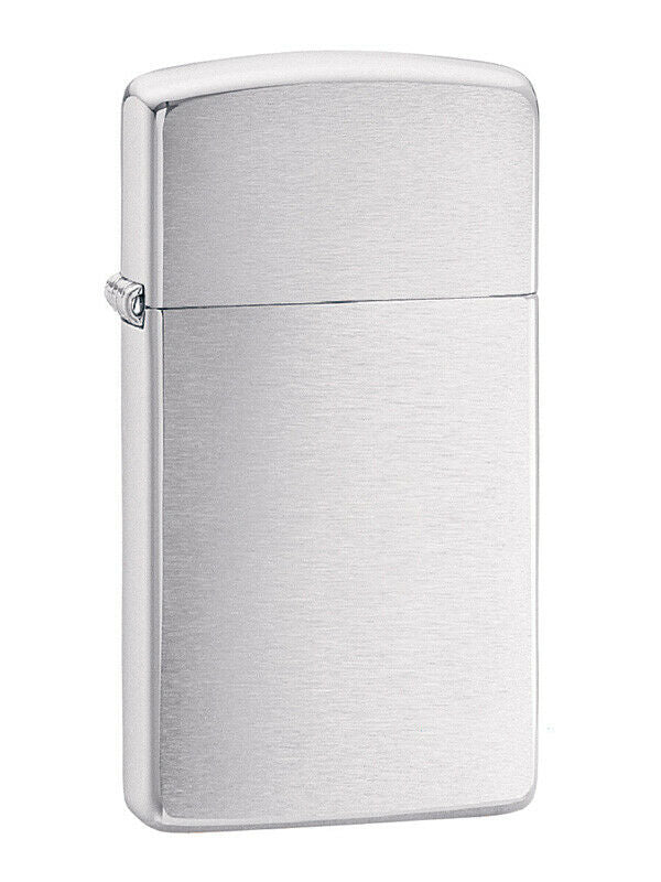 Zippo Slim Br Cromo Grigio Unisex