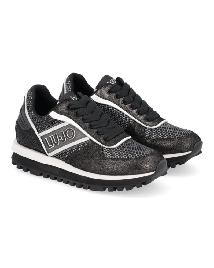 Liu Jo Sneakers Wonder Up 3 Pelle Nero 2