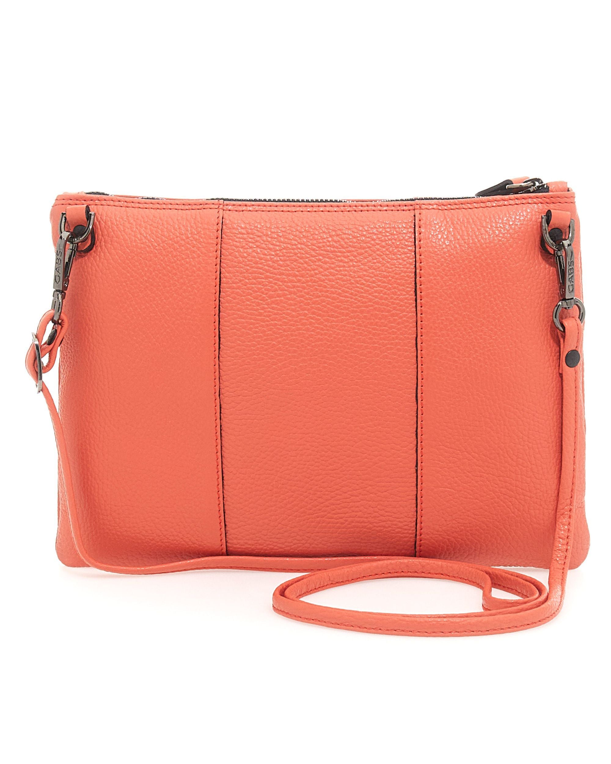 Gabs Beyonce M Logo Clutch Bag in Black Leather