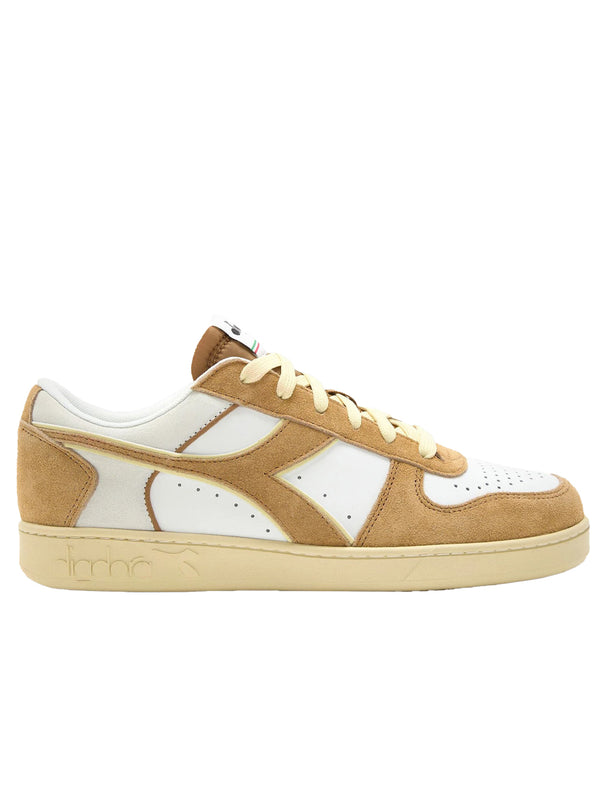 Diadora Sneakers Magic Basket Pelle Marrone