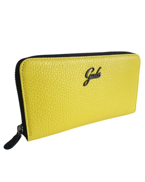 Gabs Zip Around Coin Purse Card Holder Yellow Women