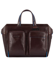 Piquadro Sottile A Due Manici Porta Documenti Marrone Unisex