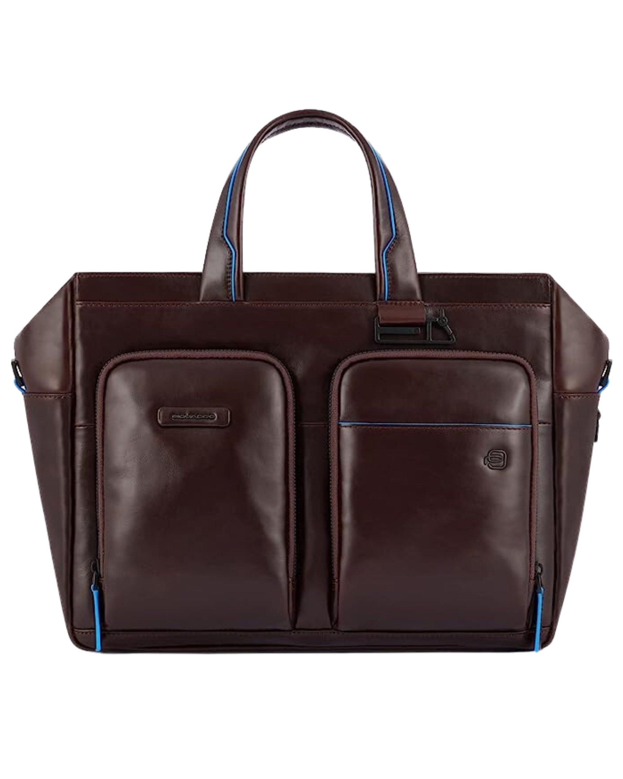 Piquadro Sottile A Due Manici Porta Documenti Marrone Unisex