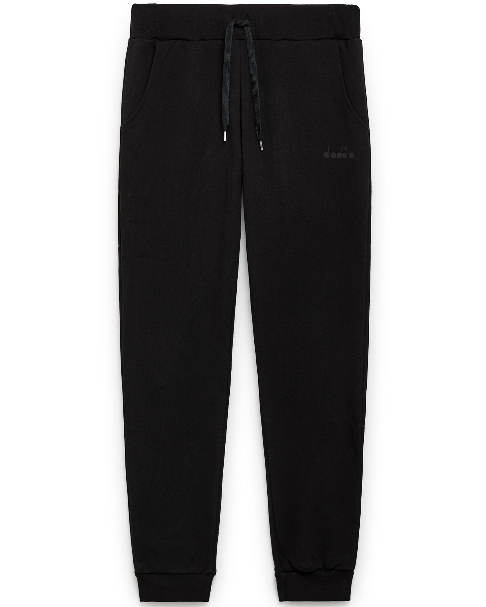 Diadora Black Cotton Tracksuit
