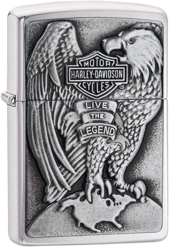 Zippo Harley Davidson Special Limited Edition Placca Live Legend Multicolore Unisex 1