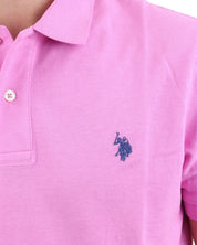U.S. Polo Assn. T-Shirt Logo Fronte e Retro Cotone Rosa