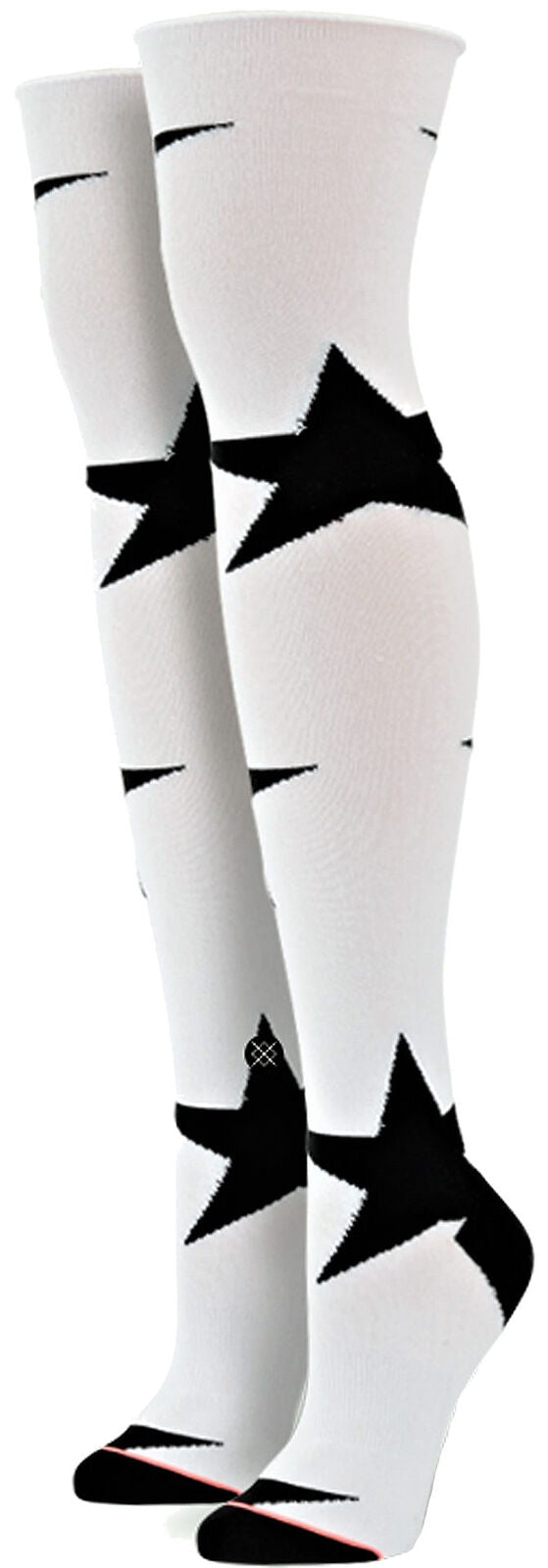 Stance Calze Over The Knee Nero Donna