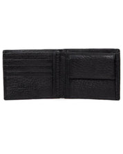 Blauer Hammered Flower Leather Logo Black Men