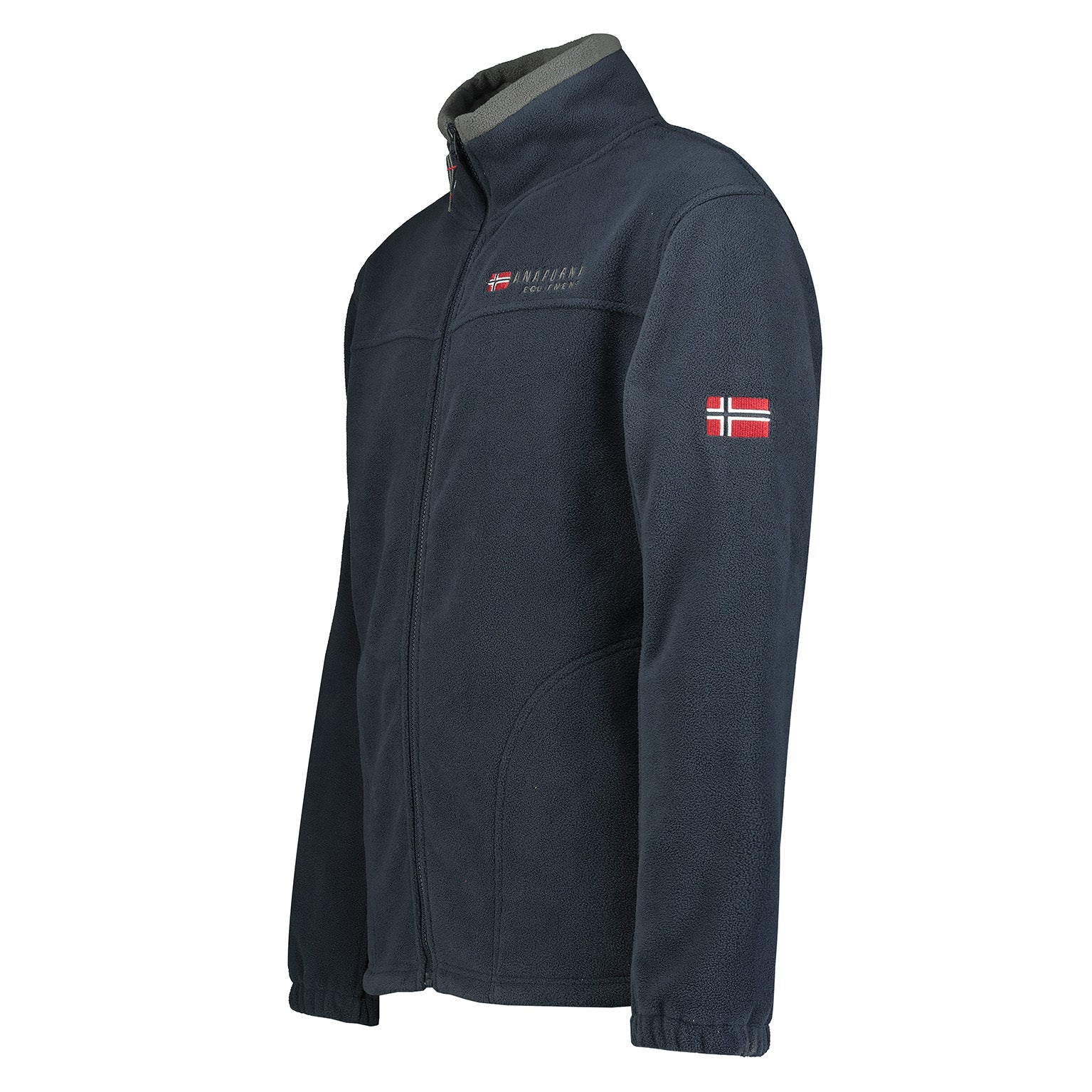 Anapurna Maglia In Pile Maniche Lunghe By Geographical Norway Blu Uomo